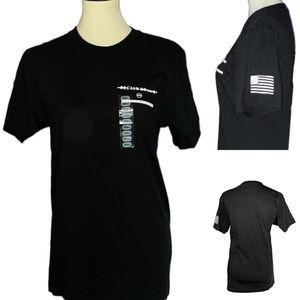 Broken Homme Branded T-shirt USA NWOT BLK Small